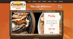 Desktop Screenshot of ernestosfinemexicanfood.com